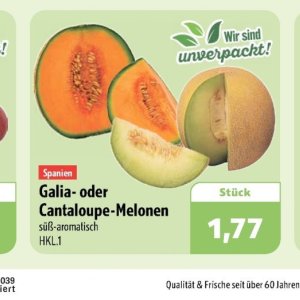 Melonen bei Aktiv Irma