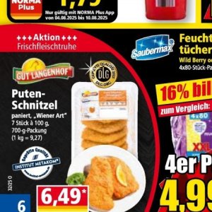 Schnitzel bei Norma