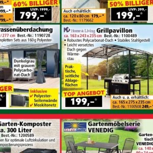 Tische bei Norma