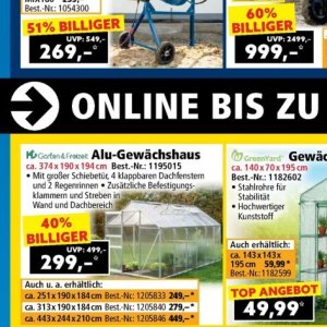 Garten bei Norma