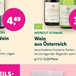 Wein bei BioMarkt
