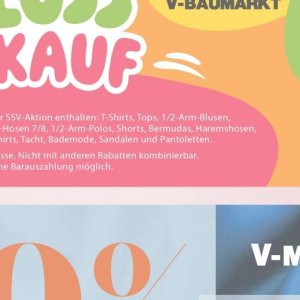 Shorts bei V-Markt