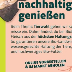 Fleisch bei BioMarkt