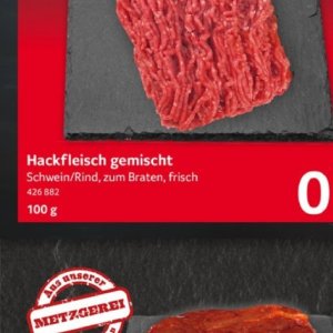 Hackfleisch bei Selgros