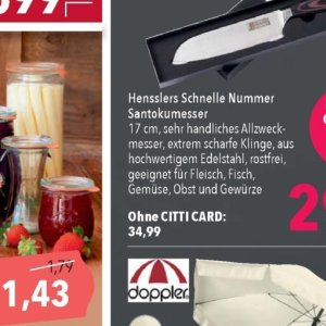 Messer bei Citti Markt
