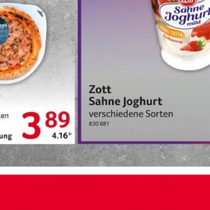 Sahne bei Selgros