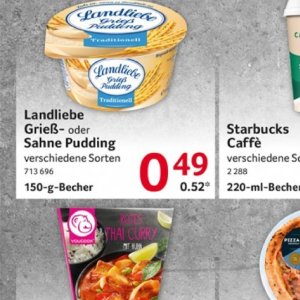Pudding bei Selgros