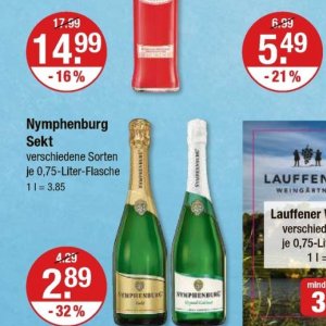 Sekt bei V-Markt