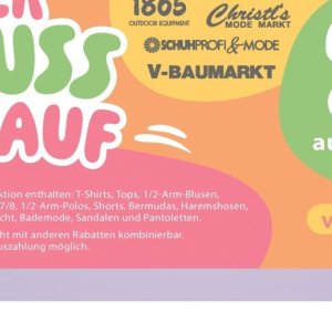 Bermudas bei V-Markt