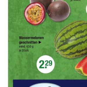Wassermelonen bei V-Markt