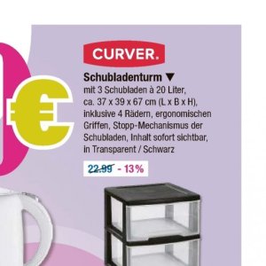 Schubladen bei V-Markt