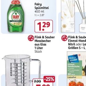 Glas bei Rossmann
