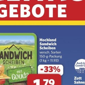 Sandwich bei Combi