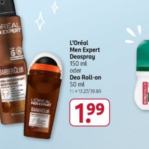Deo roll-on rexona  bei Rossmann