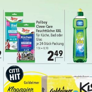 Glas bei Citti Markt