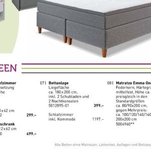 Schlafzimmer bei Möbel Martin