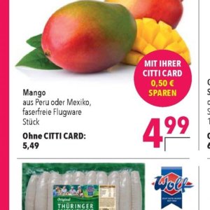 Mango bei Citti Markt