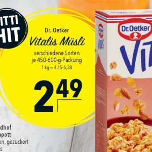 Müsli bei Citti Markt