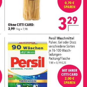 Waschmittel bei Citti Markt