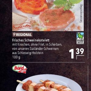 Schweinekotelett bei Citti Markt