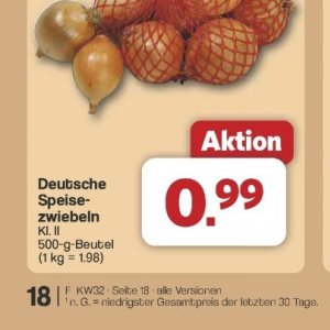Zwiebeln bei Famila Nord West