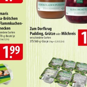 Pudding bei Famila Nord Ost