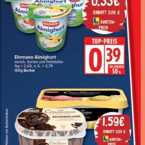  ehrmann bei Elli Markt