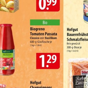 Tomaten bei Famila Nord Ost
