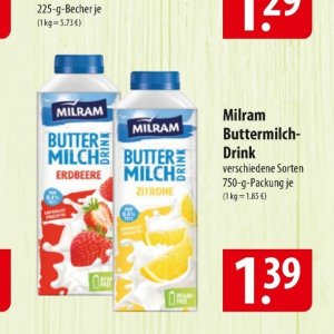 Milch bei Famila Nord Ost