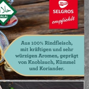 Rindfleisch bei Selgros
