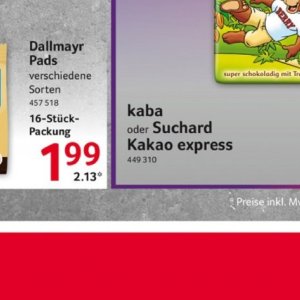 Kakao bei Selgros