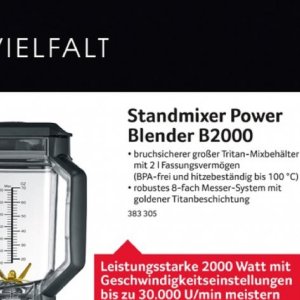 Standmixer bei Selgros