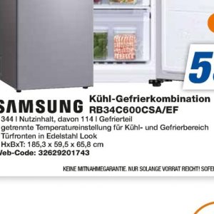 Kühl-gefrierkombination bei Techno-Land