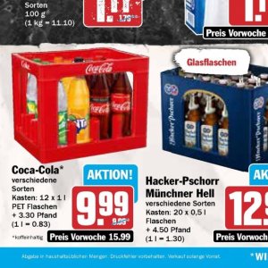 Coca-cola bei AEZ