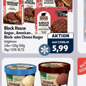 Burger bei Aktiv Irma