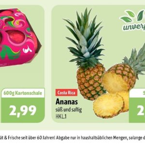 Ananas bei Aktiv Irma