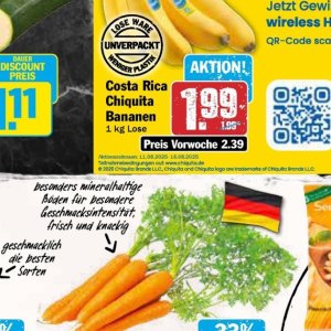 Bananen bei AEZ