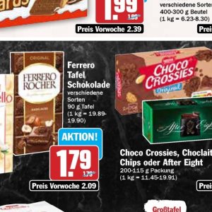 Tafel bei AEZ