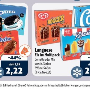 Eis bei Aktiv Irma