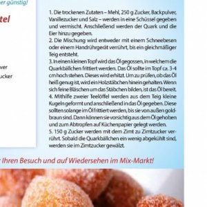 Teig bei Mix Markt