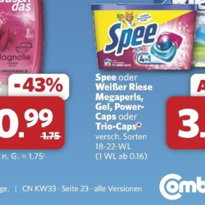 Gel bei Combi