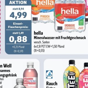 Mineralwasser bei Aktiv Irma