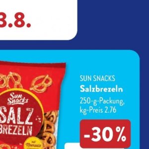 Snacks bei Aldi SÜD