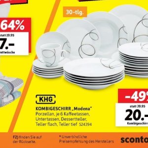 Teller bei Sconto