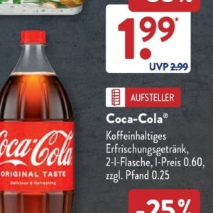 Coca-cola bei Aldi SÜD