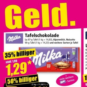 Tafel bei Norma