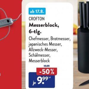 Messer bei Aldi SÜD