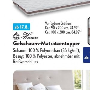 Schaum bei Aldi SÜD