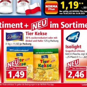 Kekse bei Norma