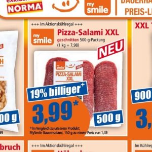 Salami bei Norma